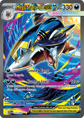 127 Mega Sharpedo ex - Phantasmal Flames