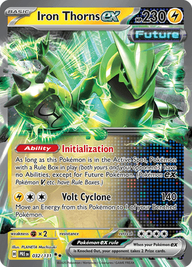032 Iron Thorns ex - Prismatic Evolutions
