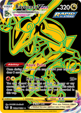 TG29 Rayquaza VMAX - Silver Tempest