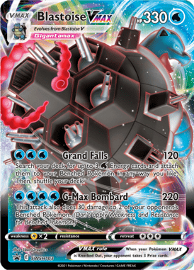 103 Blastoise VMAX - Sword & Shield Promo Cards