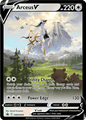 204 Arceus V - Sword & Shield Promo Cards