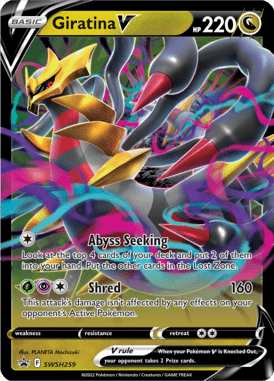 259 Giratina V - Sword & Shield Promo Cards