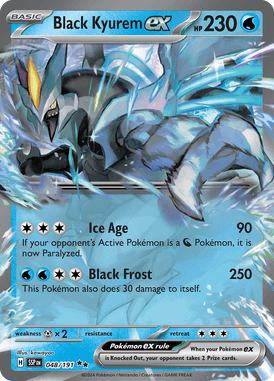 048 Black Kyurem ex - Surging Sparks