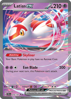 076 Latias ex - Surging Sparks