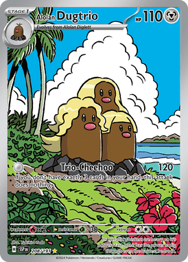 208 Alolan Dugtrio - Surging Sparks