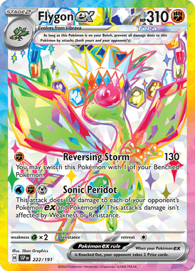 222 Flygon ex - Surging Sparks