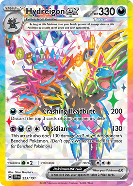 223 Hydreigon ex - Surging Sparks
