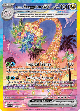 242 Alolan Exeggutor ex - Surging Sparks