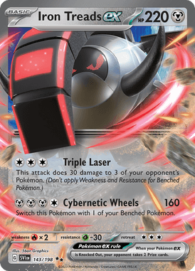143 Iron Treads ex - Scarlet & Violet