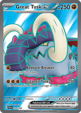 230 Great Tusk ex - Scarlet & Violet