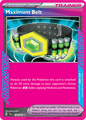 154 Maximum Belt - Temporal Forces