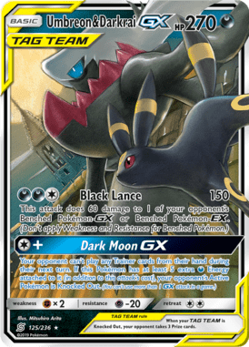 125 Umbreon & Darkrai-GX - Unified Minds