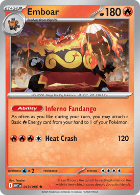 013 Emboar - White Flare