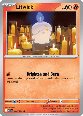 016 Litwick - White Flare