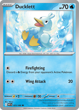 025 Ducklett - White Flare
