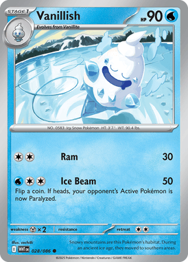 028 Vanillish - White Flare