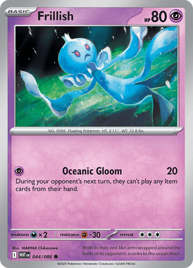 044 Frillish - White Flare