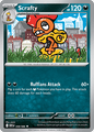 058 Scrafty - White Flare