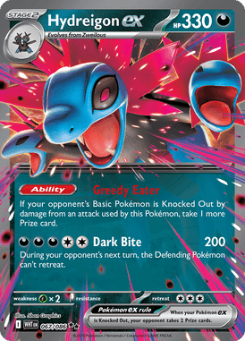 067 Hydreigon ex - White Flare
