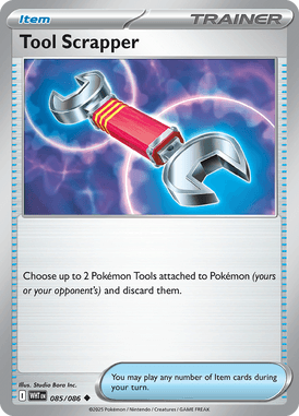 085 Tool Scrapper - White Flare