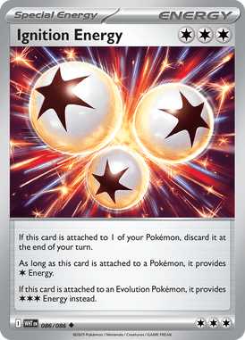 086 Ignition Energy - White Flare