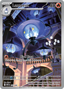 102 Lampent - White Flare