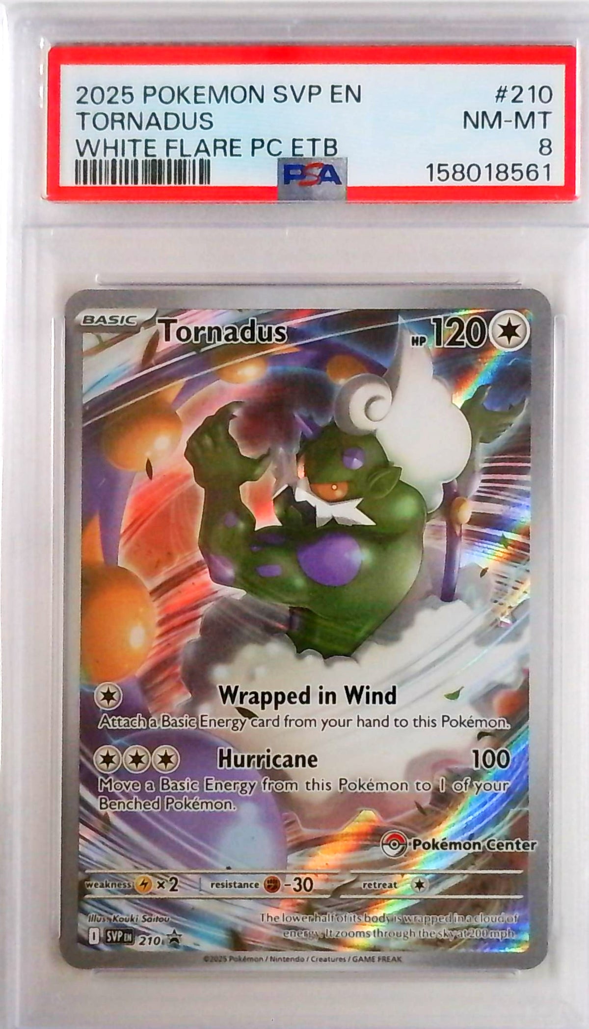 Tornadus (SVP 210) - PSA 8