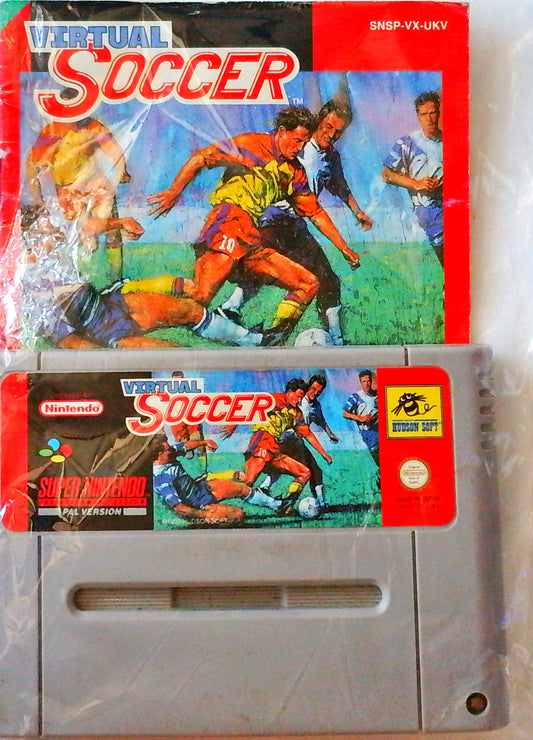 Virtual Soccer - (Cartridge and Book)