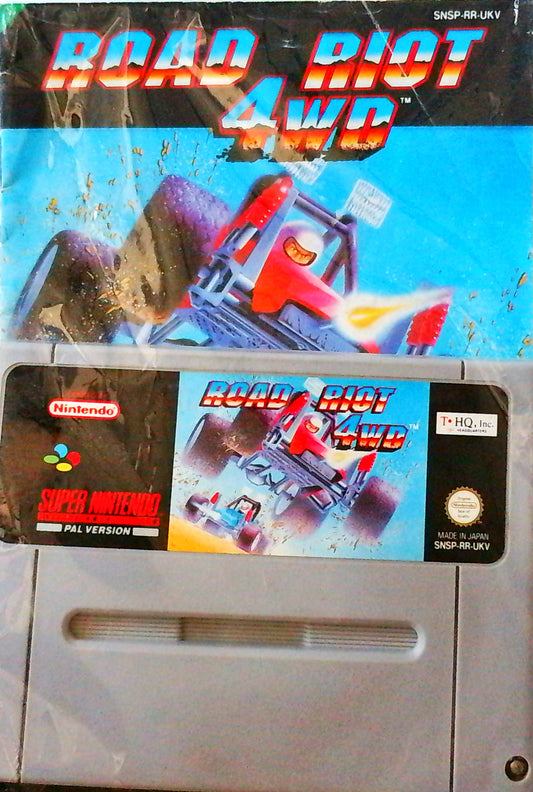 Road Riot 4WD - (Cartridge and Book)