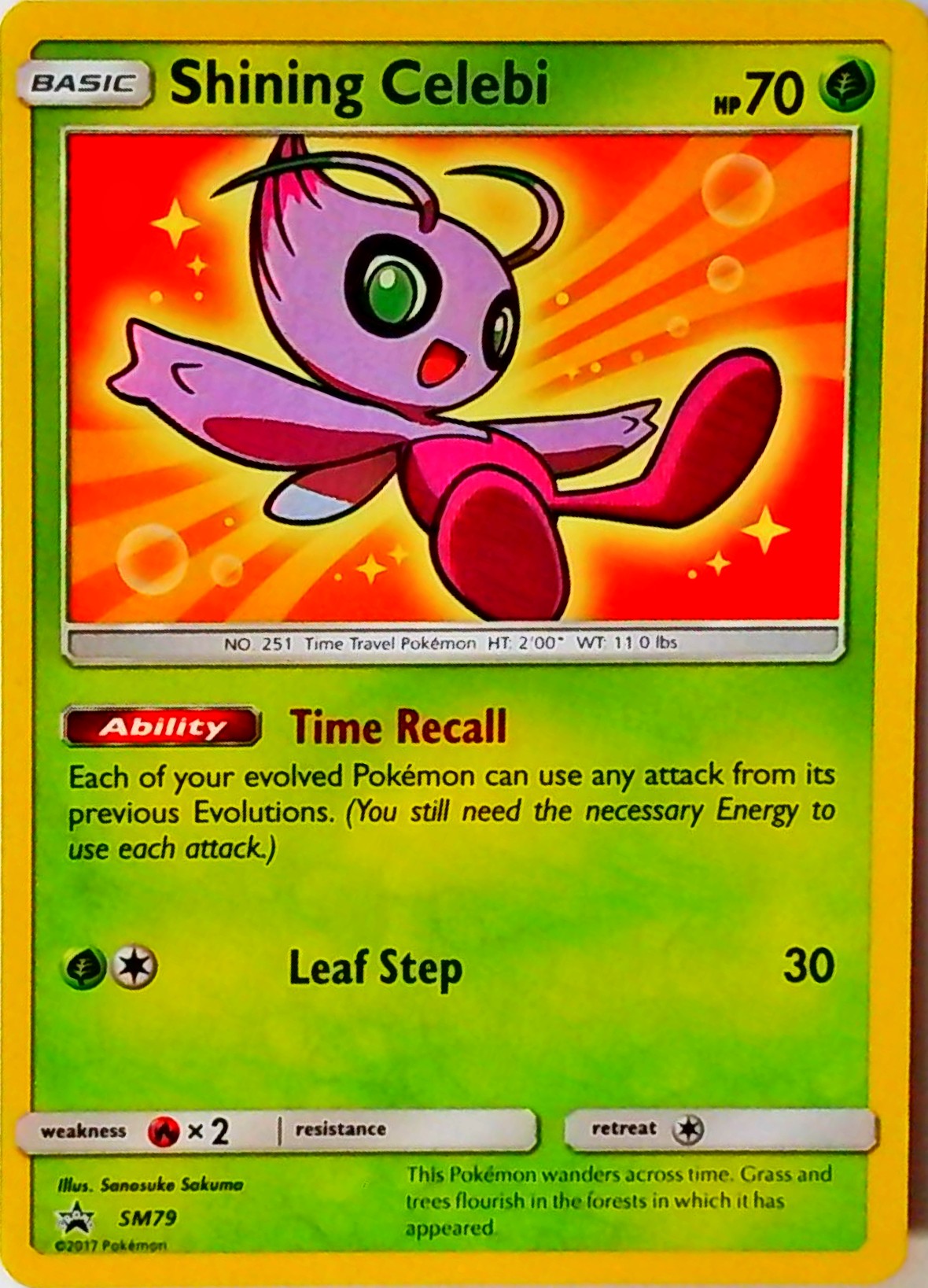Shining Celebi (SM 79)