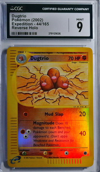 Dugtrio (EX 44) - CGC 9