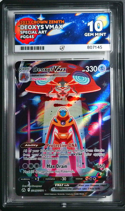 Deoxys VMAX (CRZ GG45) - ACE 10