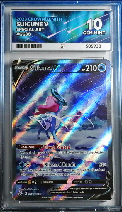 Suicune V (CRZ GG38) - Ace 10