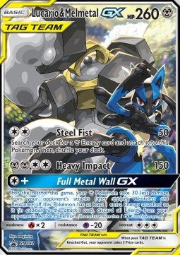 Lucario & Melmetal GX SM 192
