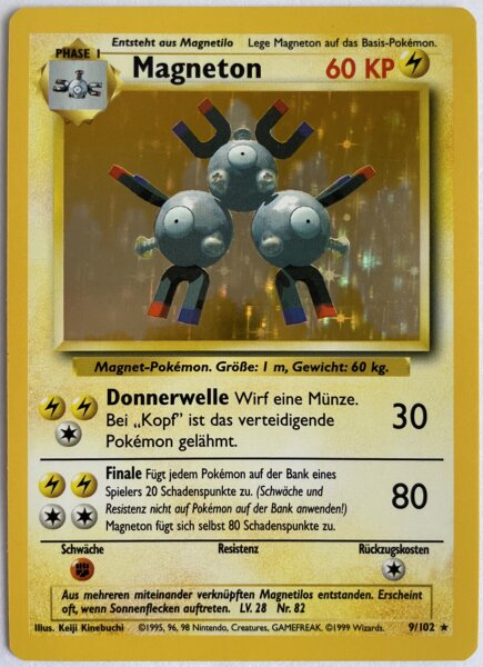9 Magneton (German) - Base Set