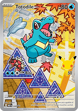 Totodile MEP 048